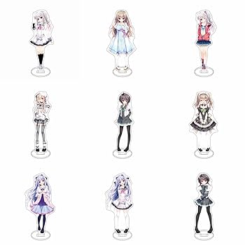 Amazon.co.jp: アクリルスタンド 9-nine- Ruler's Crown台座あり